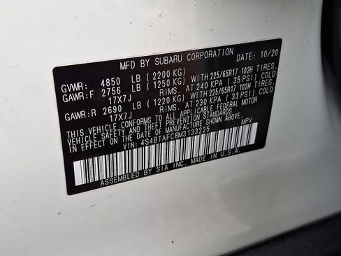 Used 2021 Subaru Outback Premium image 27