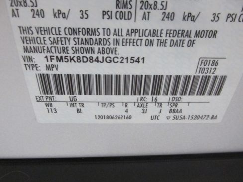 Certified 2018 Ford Explorer XLT w/ Equipment Group 202A image 48