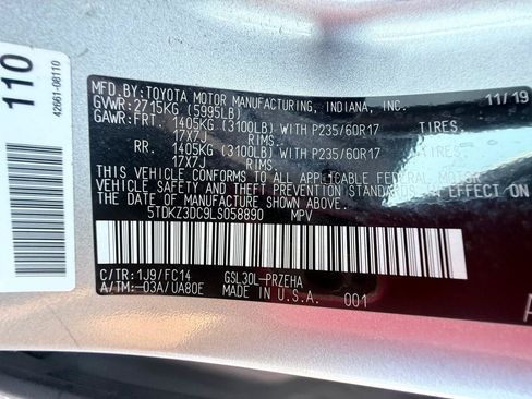 Used 2020 Toyota Sienna LE FWD image 20
