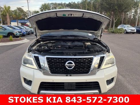Used 2017 Nissan Armada Platinum w/ Captain Seat Package image 9