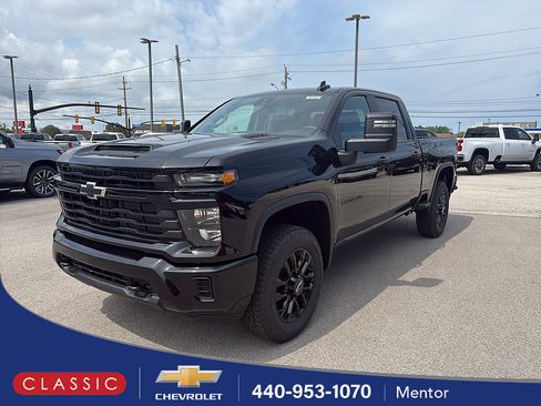 New 2026 Chevrolet Silverado 2500 Custom w/ Custom Blackout Package AWD/4WD image 1