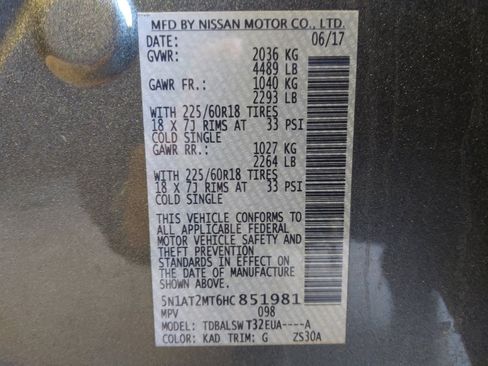 Used 2017 Nissan Rogue SL w/ SL Premium Package image 33