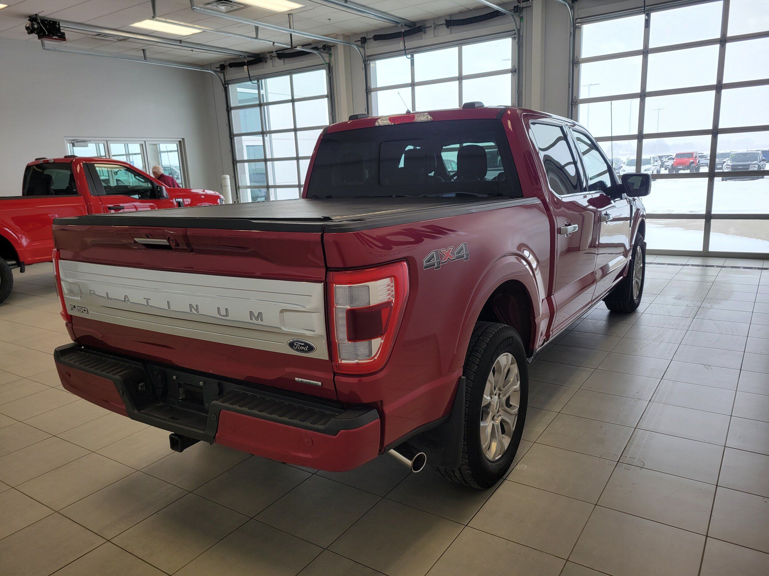 Used 2022 Ford F150 Platinum w/ Max Trailer Tow Package AWD/4WD image 6