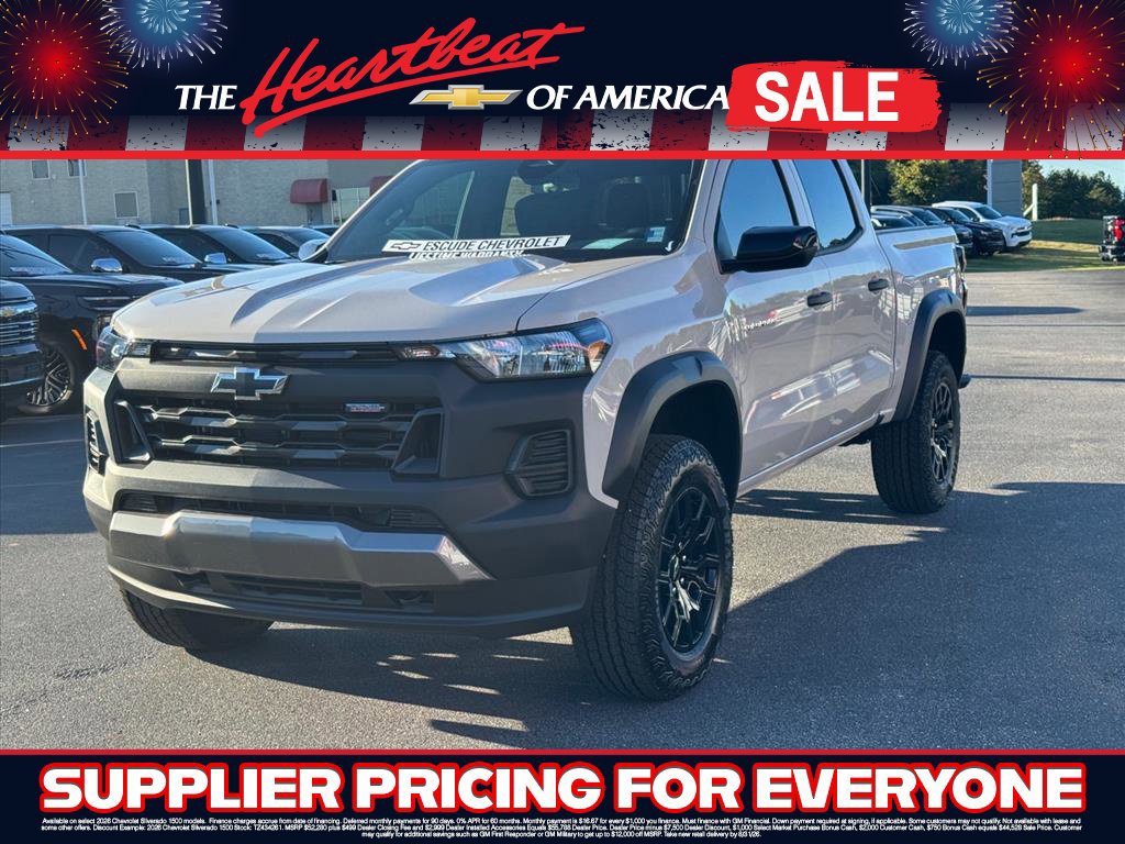 New 2026 Chevrolet Colorado Trail Boss AWD/4WD image 6
