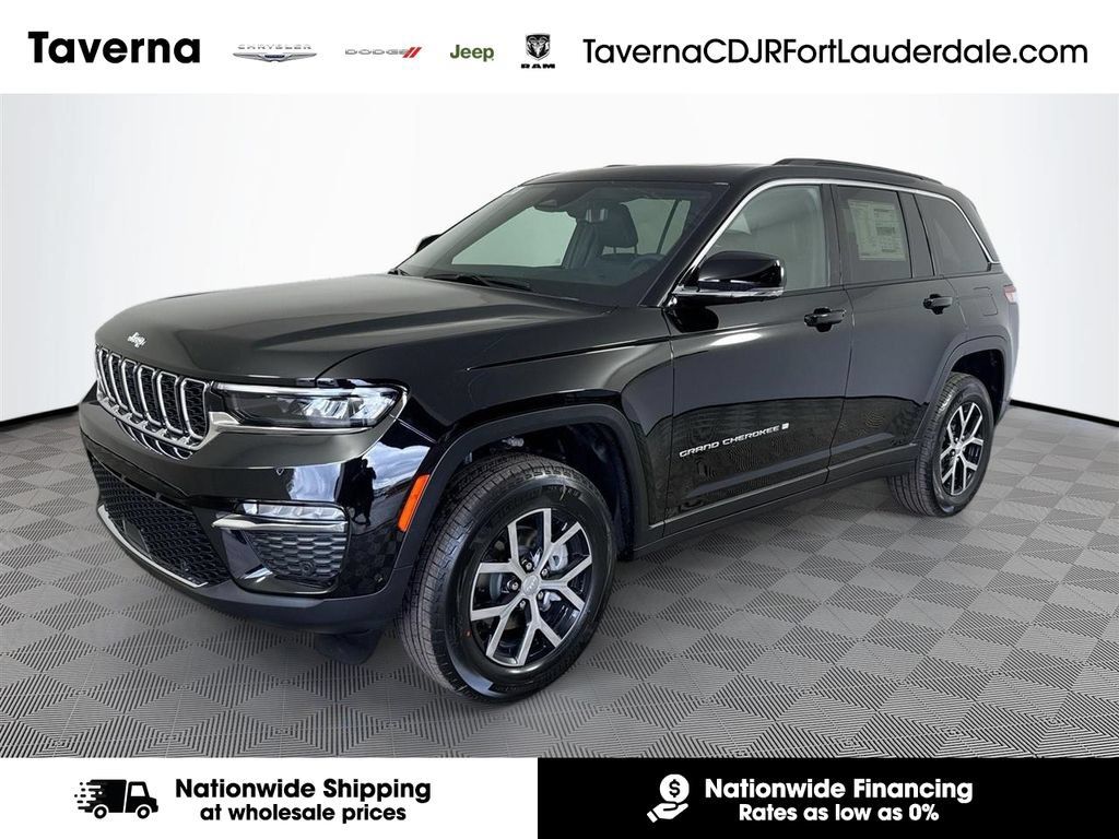 Certified 2025 Jeep Grand Cherokee Limited w/ Luxury Tech Group II RWD image 1