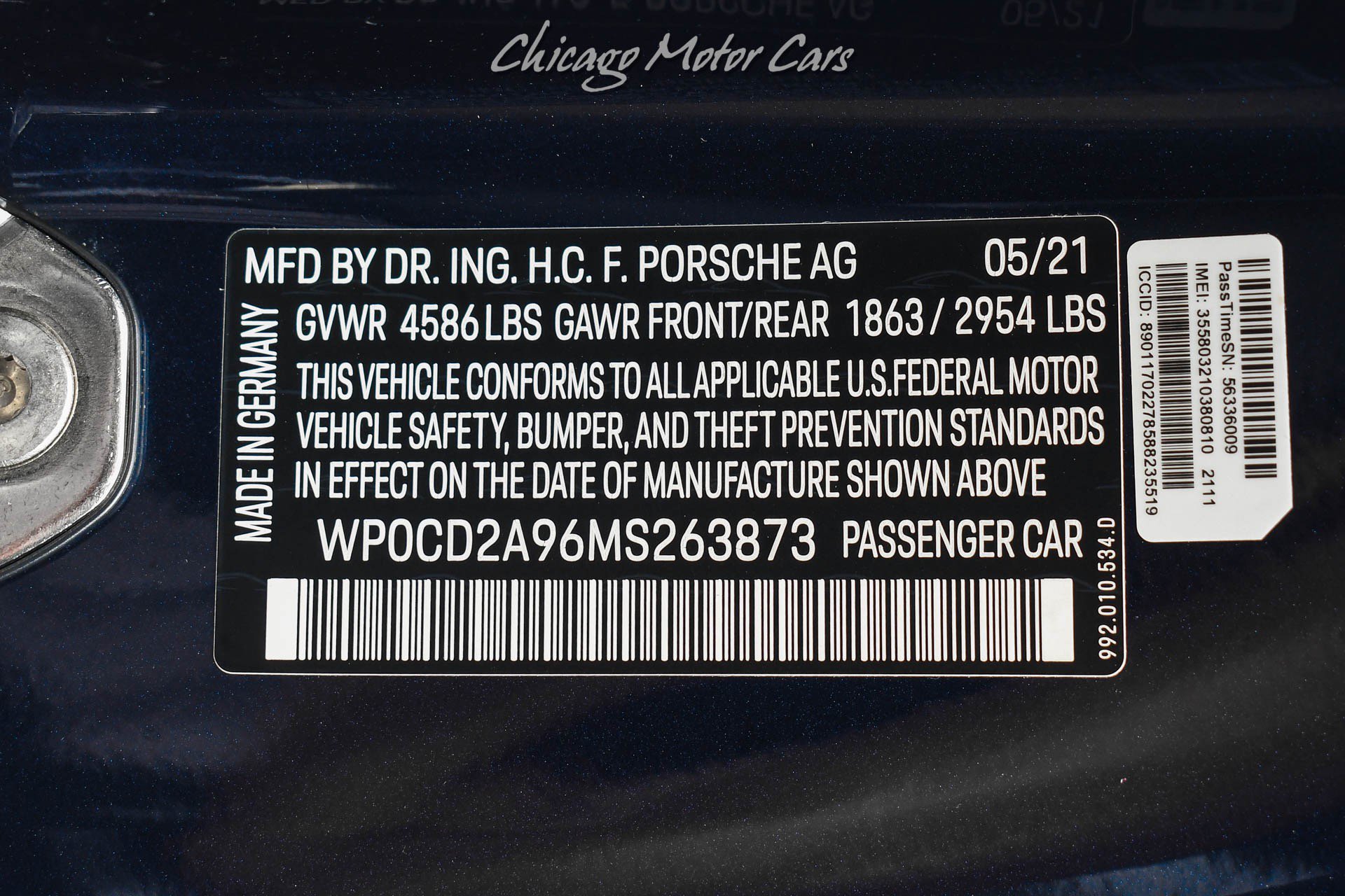Used 2021 Porsche 911 Turbo S AWD/4WD image 64