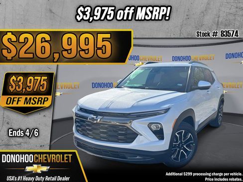 New 2026 Chevrolet TrailBlazer ACTIV w/ Driver Confidence Package image 1