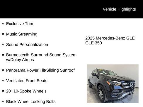 Used 2025 Mercedes-Benz GLE 350 4MATIC image 6