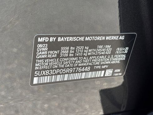 Certified 2024 BMW X3 M40i AWD/4WD image 20