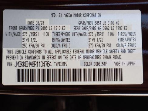 Used 2024 MAZDA CX-90 Plug-In Hybrid w/ Premium Plus AWD/4WD image 33