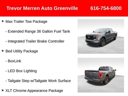 Used 2023 Ford F150 XLT w/ Equipment Group 302A High AWD/4WD image 37