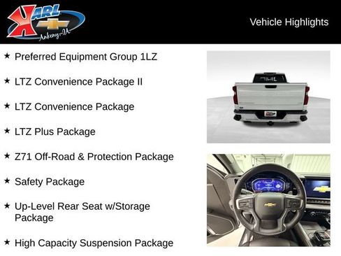 Certified 2023 Chevrolet Silverado 1500 LTZ AWD/4WD image 2