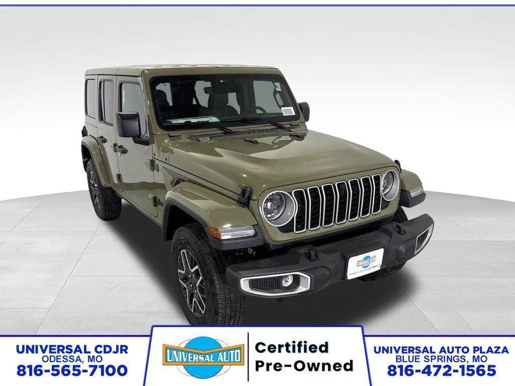 New 2026 Jeep Wrangler Unlimited Sahara w/ Safety Group AWD/4WD 360° Tour