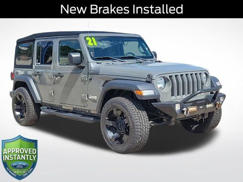 Used 2021 Jeep Wrangler Unlimited Sport AWD/4WD image 1