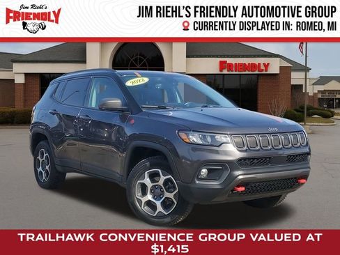Used 2022 Jeep Compass Trailhawk w/ Trailhawk Convenience Group image 1