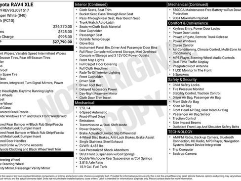 Used 2016 Toyota RAV4 XLE image 7