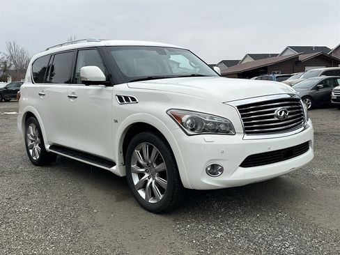 Used 2014 INFINITI QX80 4WD w/ Deluxe Touring Package image 1