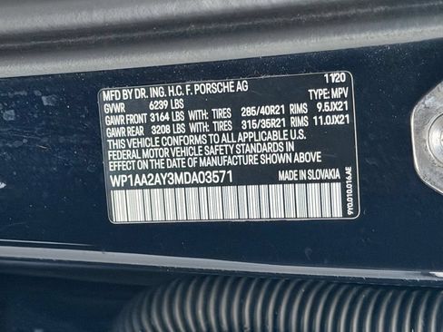 Certified 2021 Porsche Cayenne AWD/4WD image 26