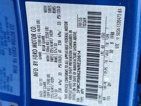 Certified 2022 Ford Bronco Sport Big Bend image 32