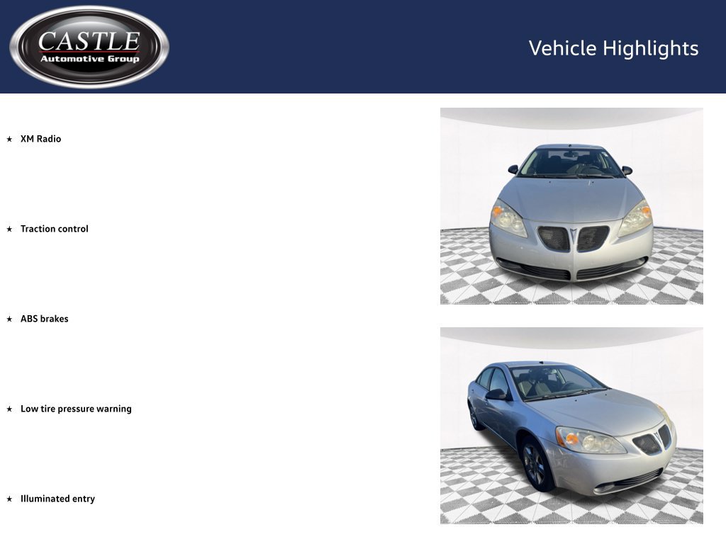 Used 2009 Pontiac G6 Sedan FWD image 4