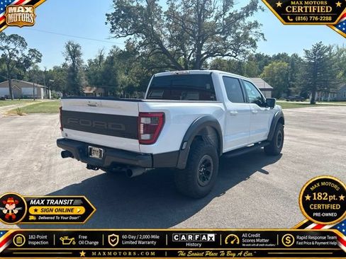 Used 2023 Ford F150 Raptor w/ Blue Interior Package AWD/4WD image 11