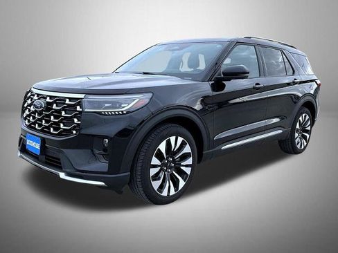 Certified 2025 Ford Explorer Platinum w/ LUX Leather Package AWD/4WD image 1