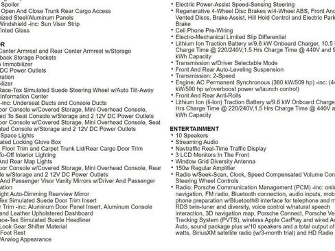 Used 2022 Porsche Taycan GTS image 20