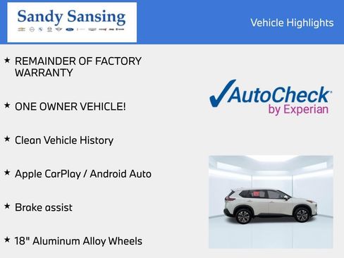 Certified 2022 Nissan Rogue SV FWD image 8