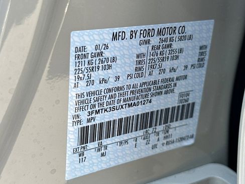 New 2026 Ford Mustang Mach-E Premium w/ Technology Package AWD/4WD image 35