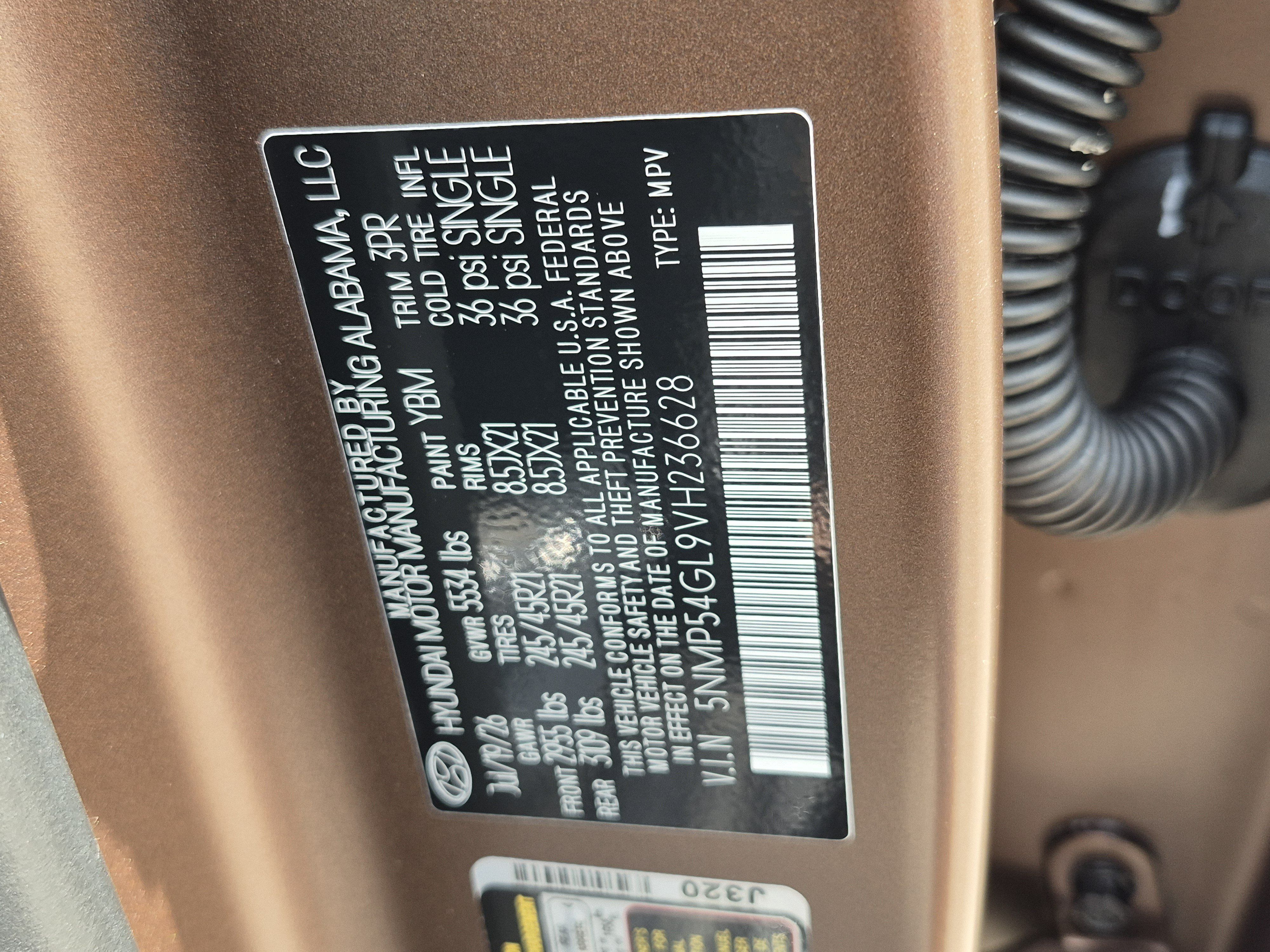 New 2027 Hyundai Santa Fe Calligraphy FWD image 37