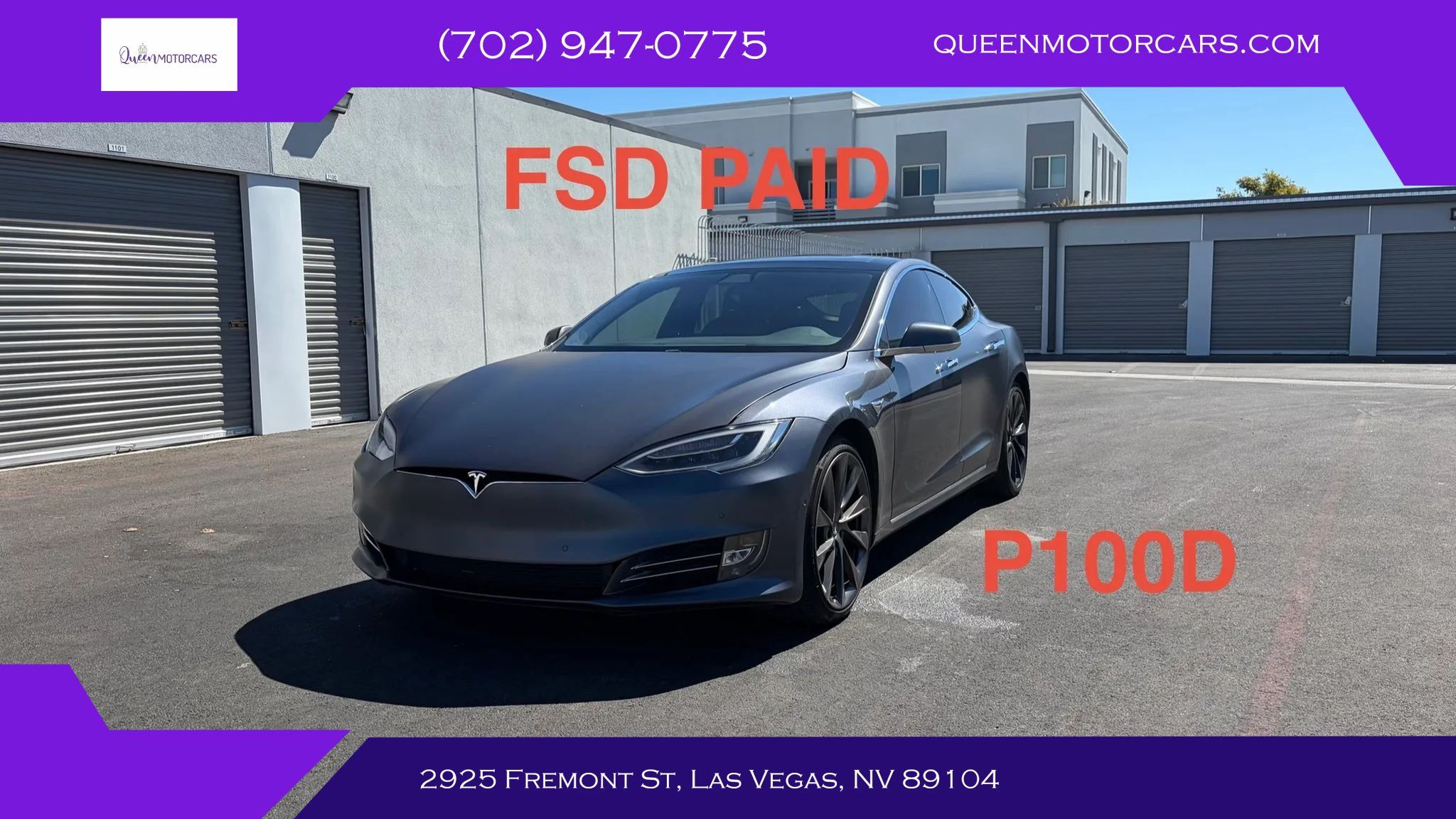 Used 2018 Tesla Model S P100D AWD/4WD image 1