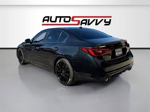 Used 2023 INFINITI Q50 Red Sport 400 w/ Black Opal Edition image 5