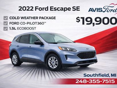 Certified 2022 Ford Escape SE w/ Cold Weather Package