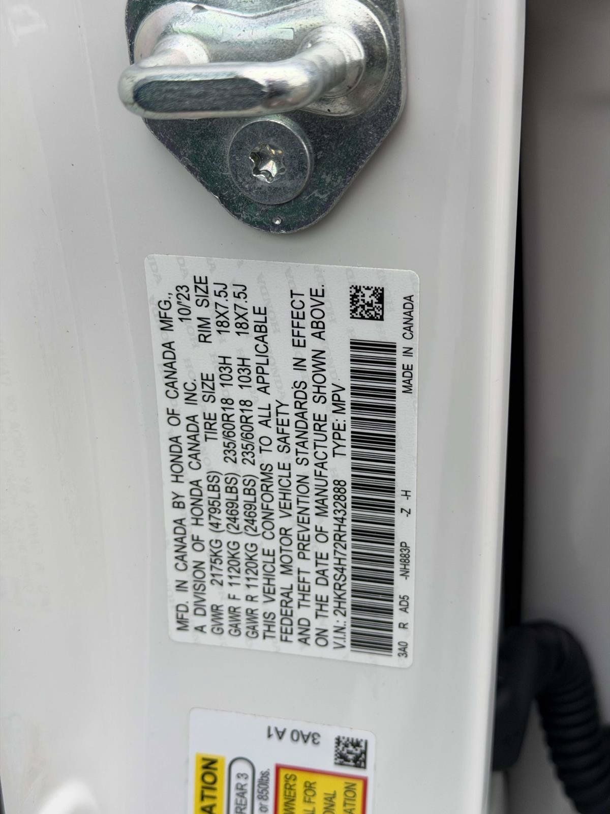 Used 2024 Honda CR-V EX-L image 16