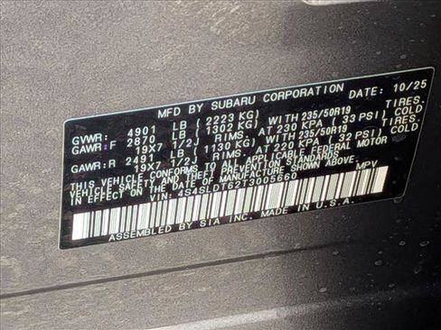 New 2026 Subaru Forester Touring image 18