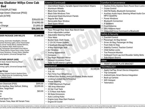 Used 2023 Jeep Gladiator Willys image 3