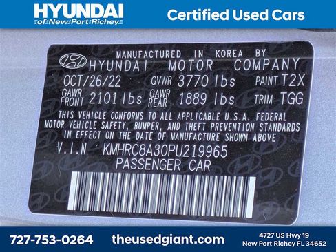 Certified 2023 Hyundai Venue SEL image 31