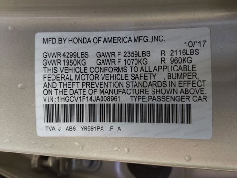 Used 2018 Honda Accord LX image 33