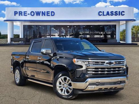 Used 2024 Chevrolet Silverado 1500 LTZ w/ LPO, Dark Essentials Package AWD/4WD image 1