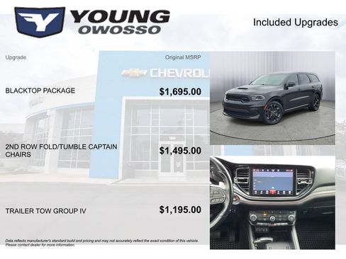 Used 2022 Dodge Durango R/T w/ Blacktop Package AWD/4WD image 4