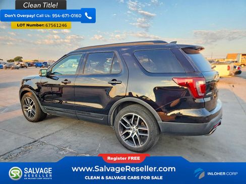 Used 2016 Ford Explorer Sport AWD/4WD image 3