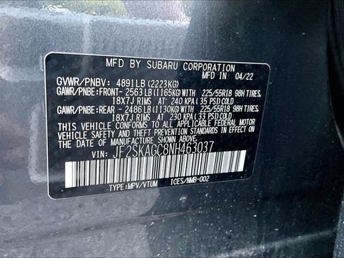 Used 2022 Subaru Forester Sport AWD/4WD image 35