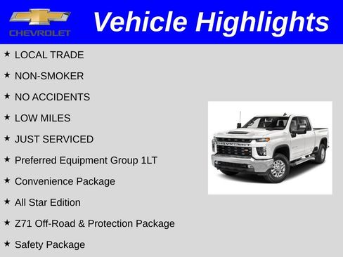 Used 2022 Chevrolet Silverado 2500 LT w/ All Star Edition AWD/4WD image 2