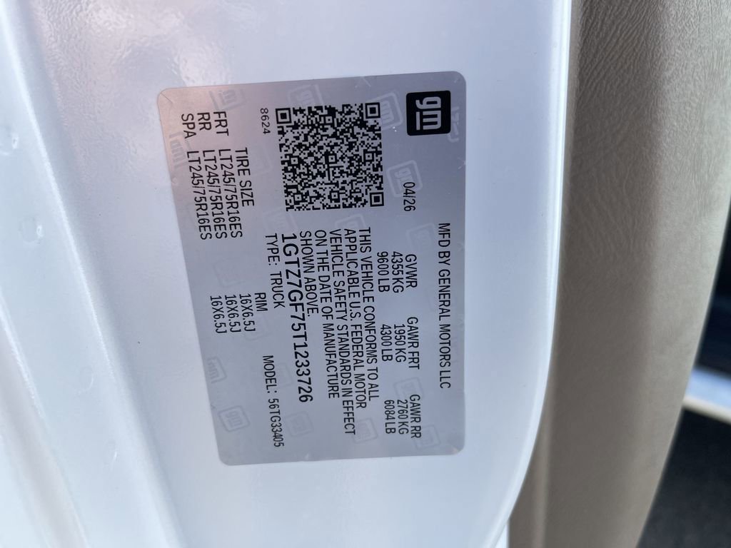 New 2026 GMC Savana 3500 w/ Driver Convenience Package RWD image 28