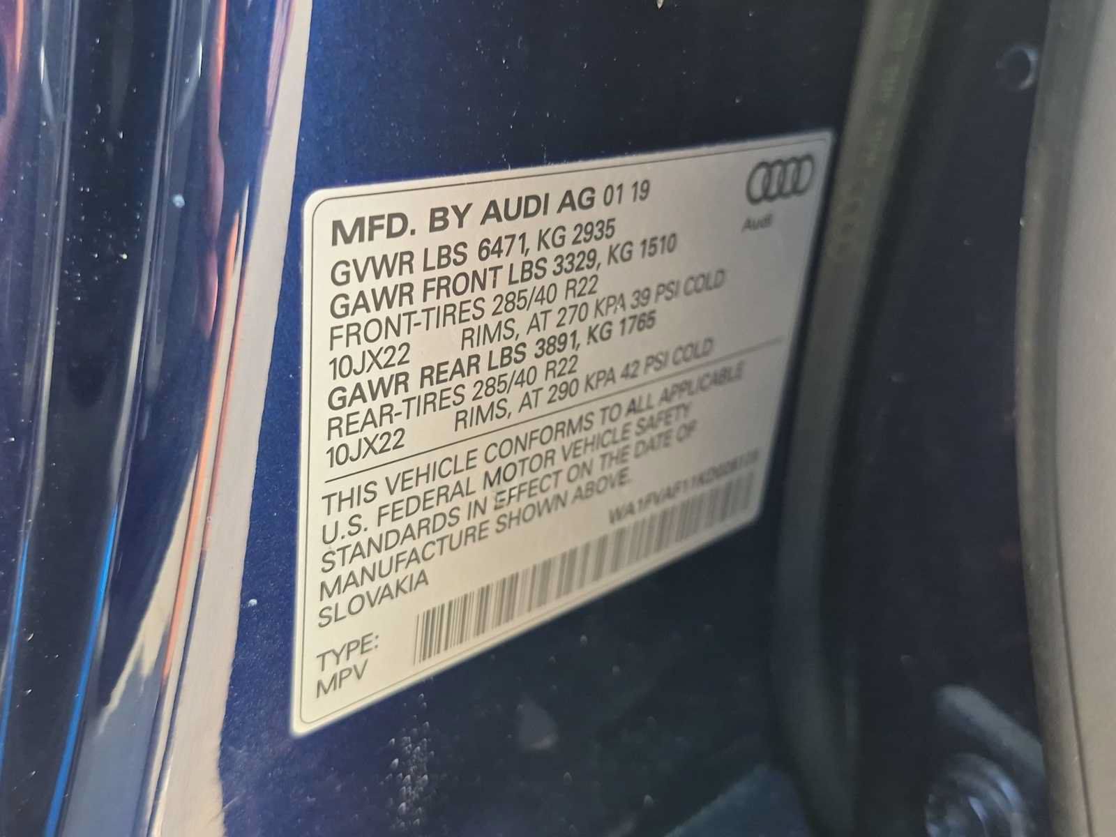 Used 2019 Audi Q8 Prestige w/ Year 1 Package AWD/4WD image 37