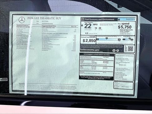 New 2026 Mercedes-Benz GLE 350 4MATIC image 18