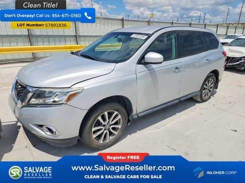 Used 2014 Nissan Pathfinder S AWD/4WD image 1