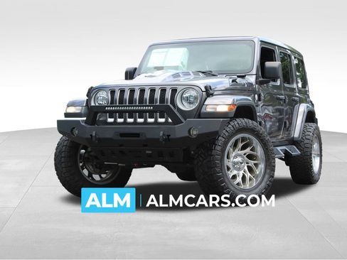 Used 2021 Jeep Wrangler Unlimited Sahara AWD/4WD image 1