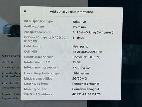 Used 2022 Tesla Model S Standard Range image 12