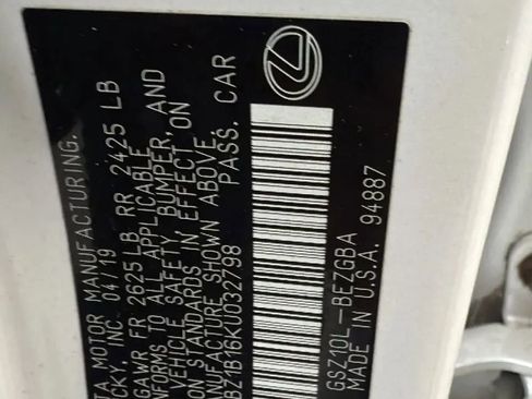 Used 2019 Lexus ES 350 image 32